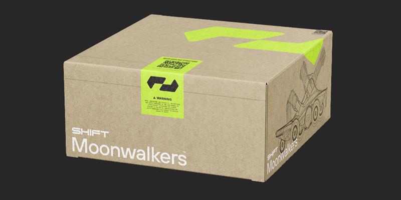 Moonwalkers Packaging